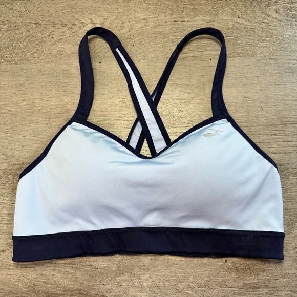 Brooks Other - Brooks Uprise Crossback Sportsbra Blue Med